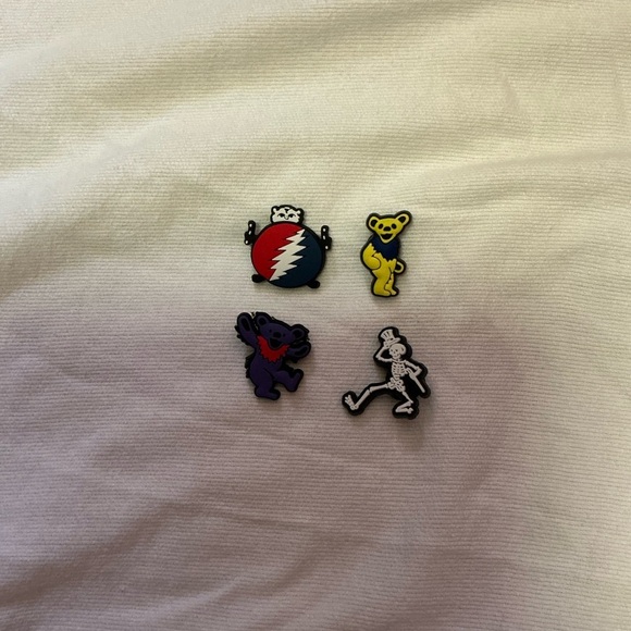 Grateful Dead Jibbitz croc charms NWOT - Picture 3 of 5
